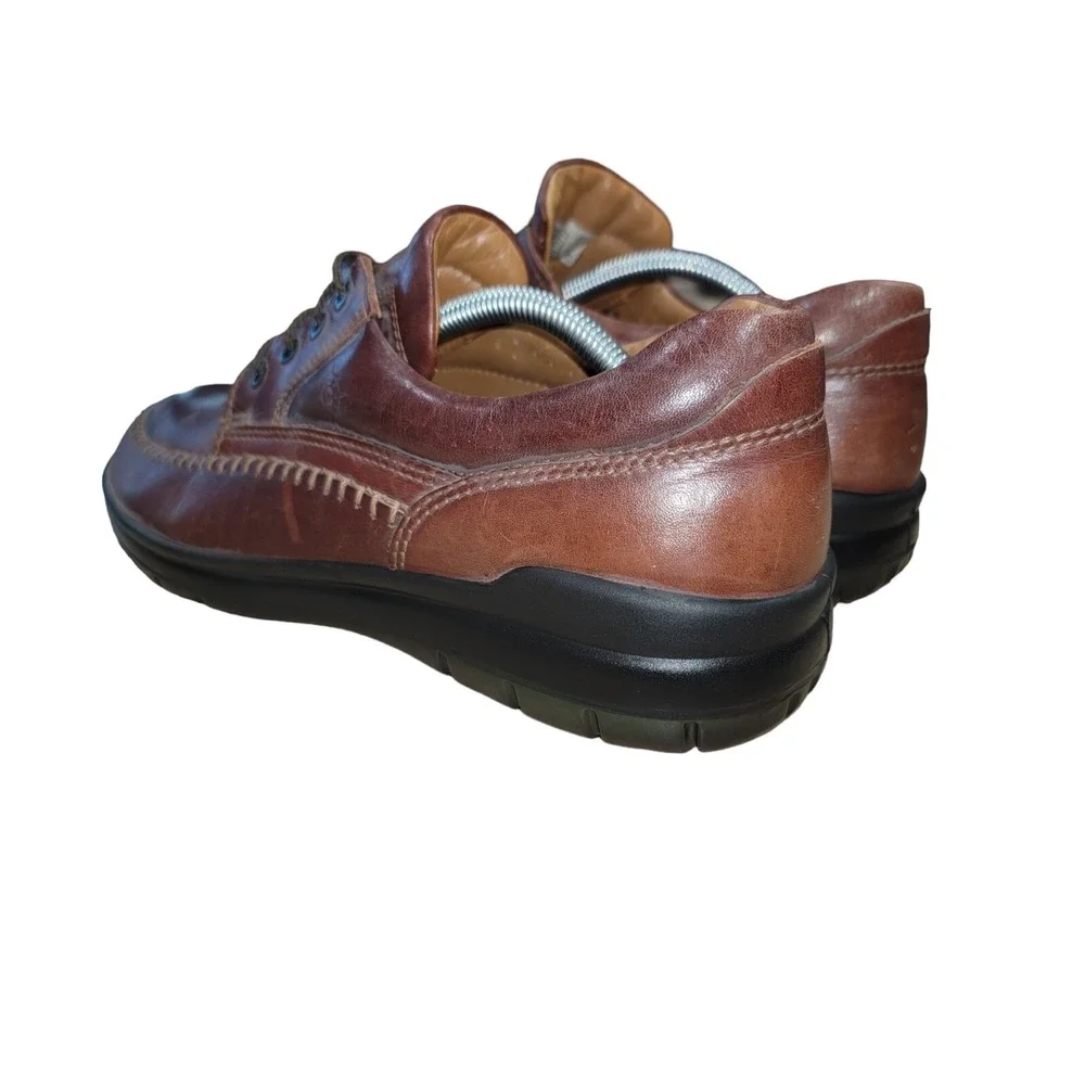 ECCO Seawalker‎ Men's Shoes Brown Leather Runner Oxford Sz EU 44/US 10.5